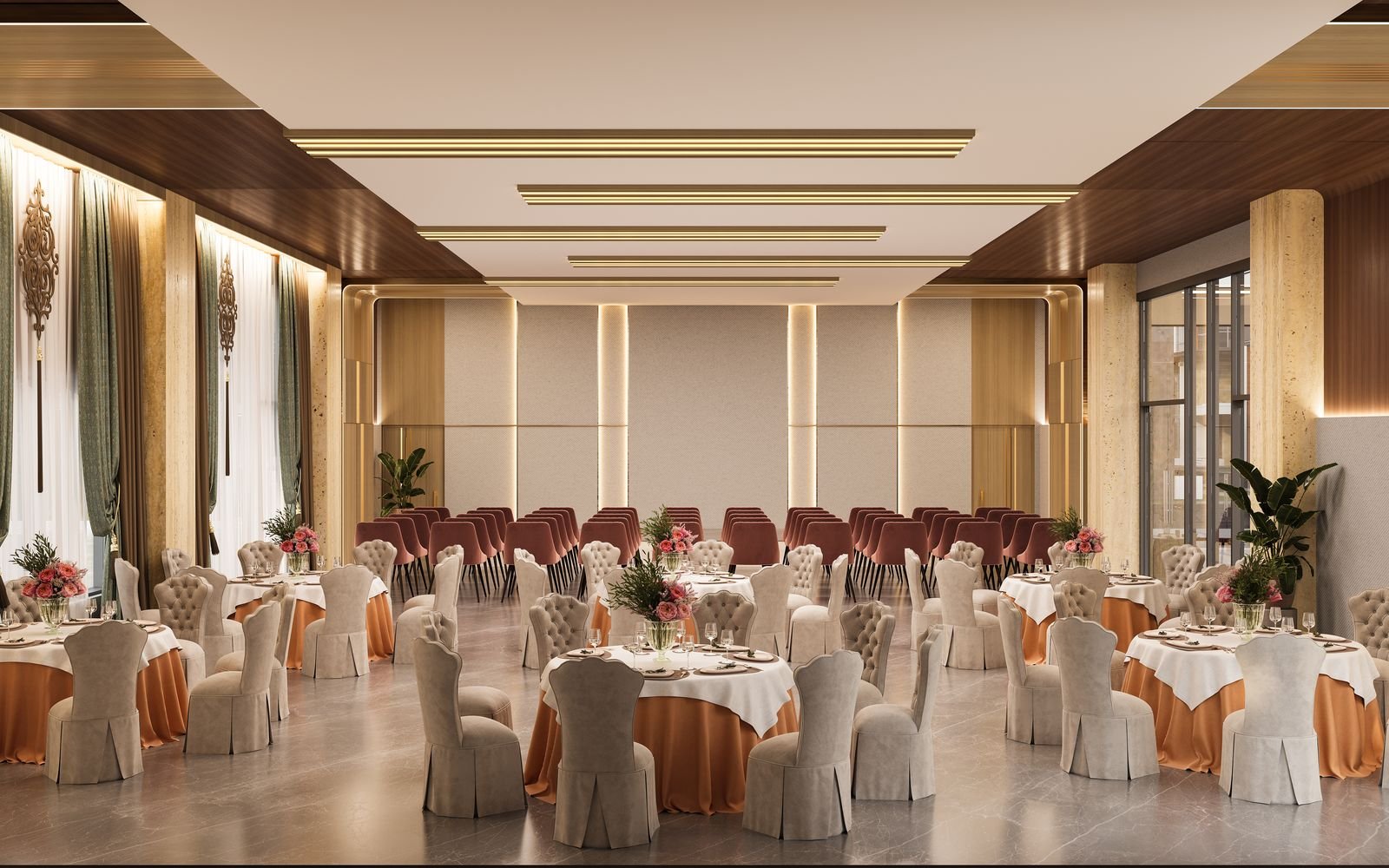 Banquet and multi-purpose hall